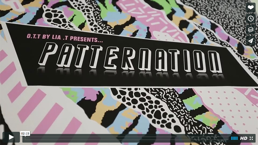 PATTERNATION video